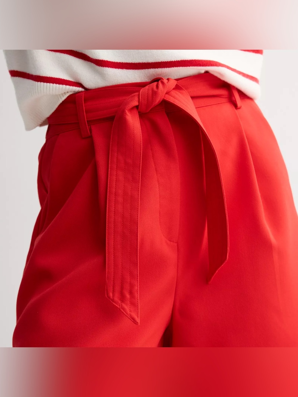 Draper James Women Twill Belted Shorts - Picture 5 of 7